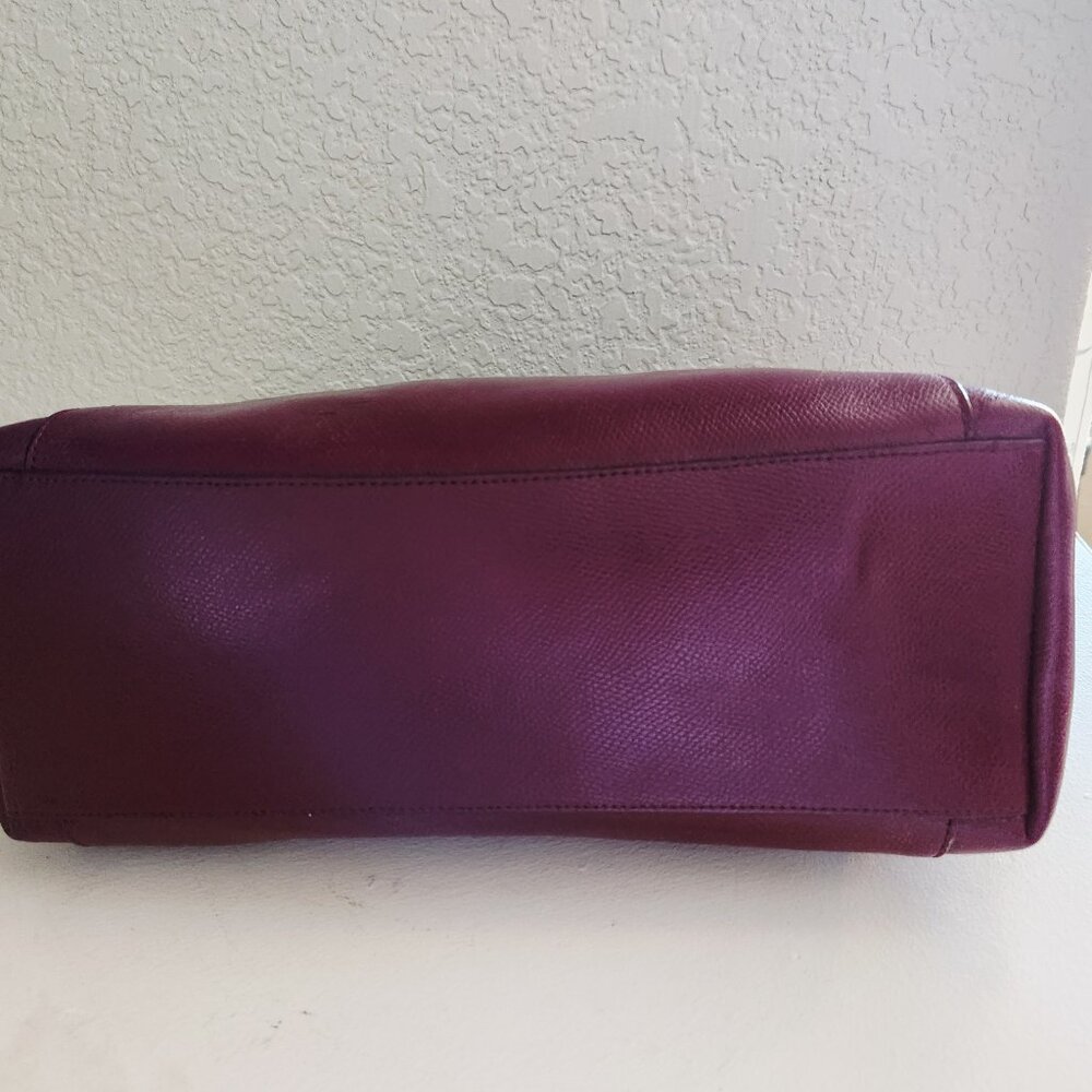 Like New Coach Ava Genuine Leather Handbag Tote Purse - Picture 7 of 12